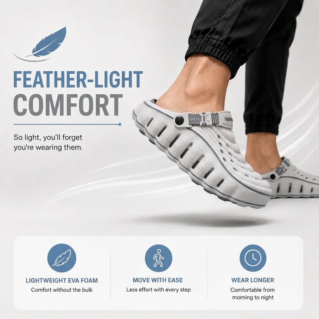 Cloud Walk Men's Clog's